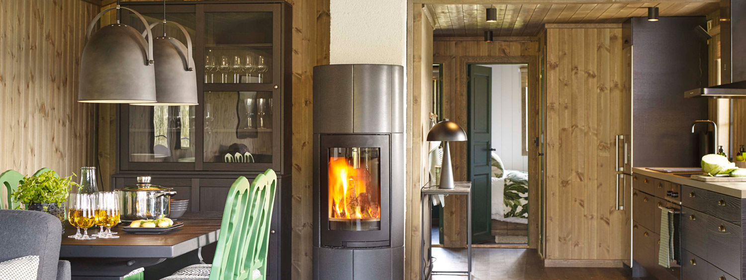 Lun og tradisjonell stil på hytta