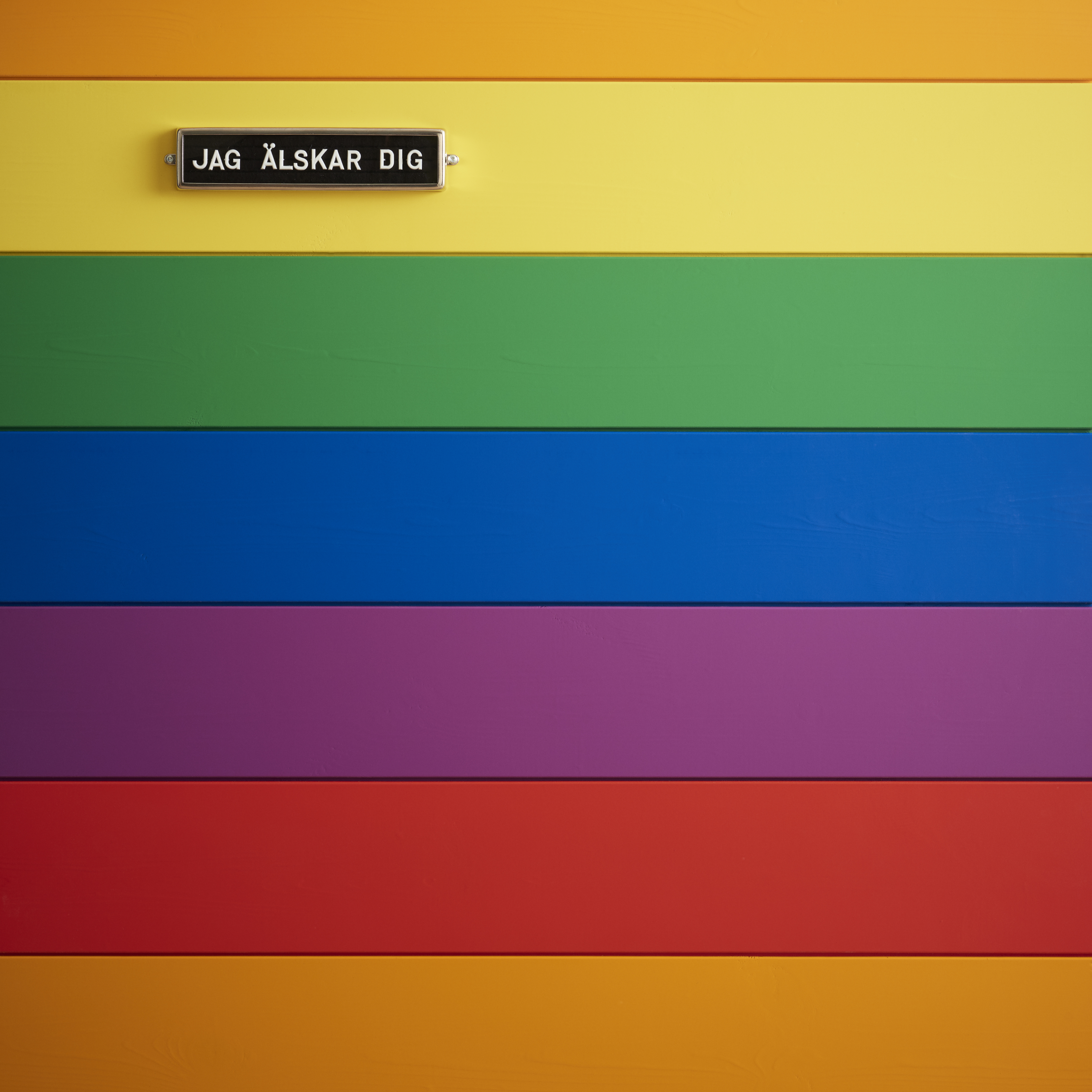 Sprekkpanel i ulike farger