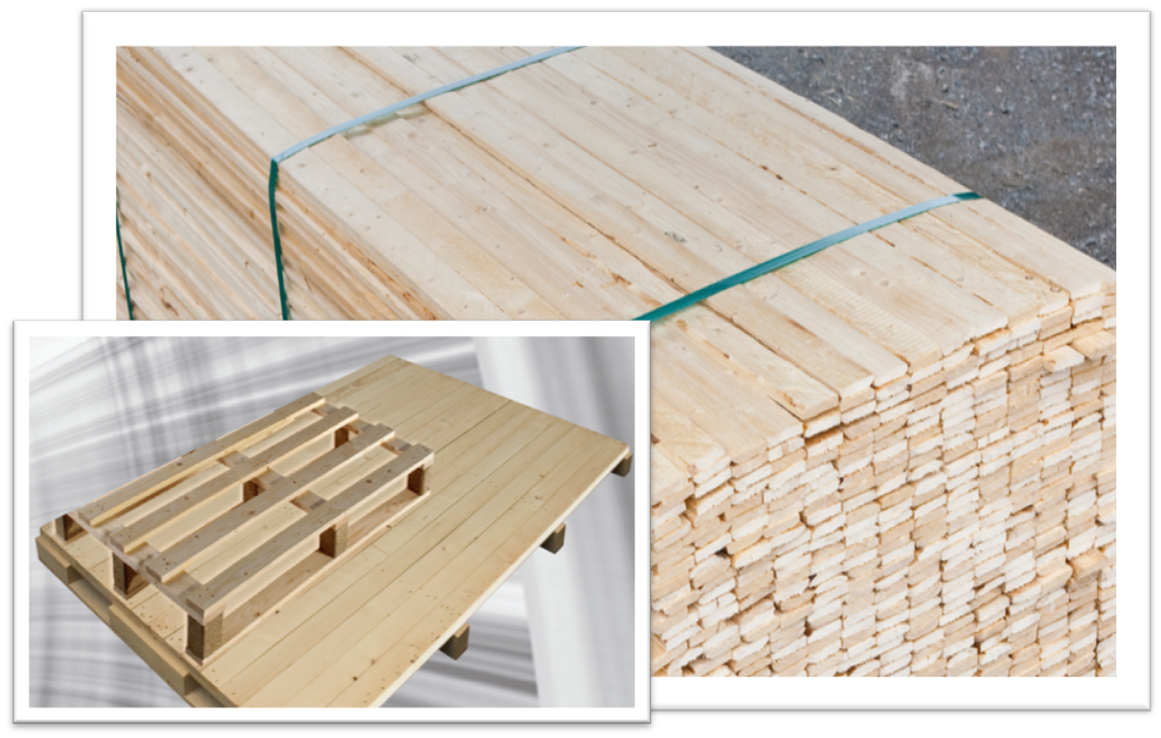 SAWN TIMBER for packaging material